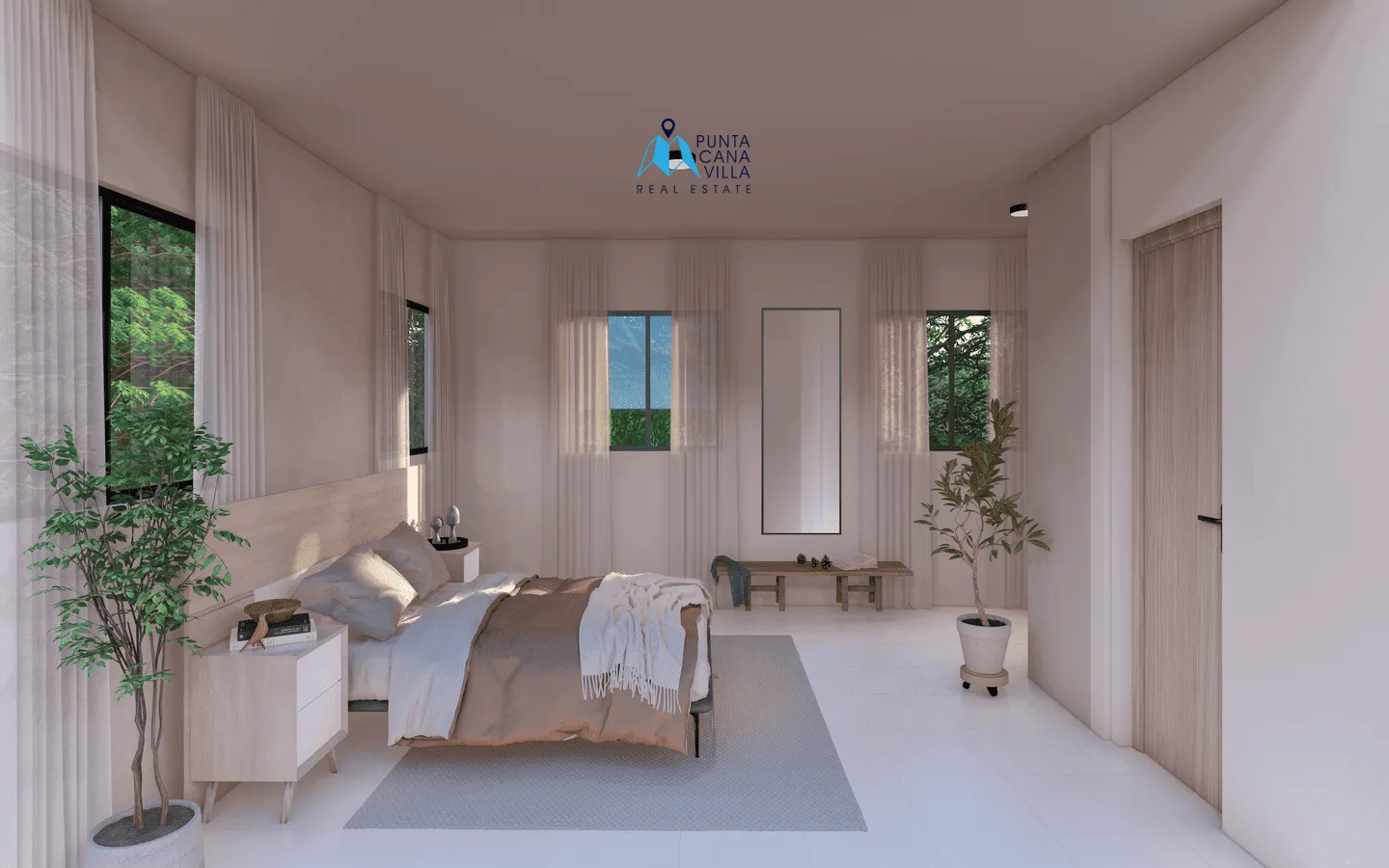Solvamar Beach Residences – Moderna Casa de 2 Habitaciones con Estudio en Venta en Macao, Punta Cana