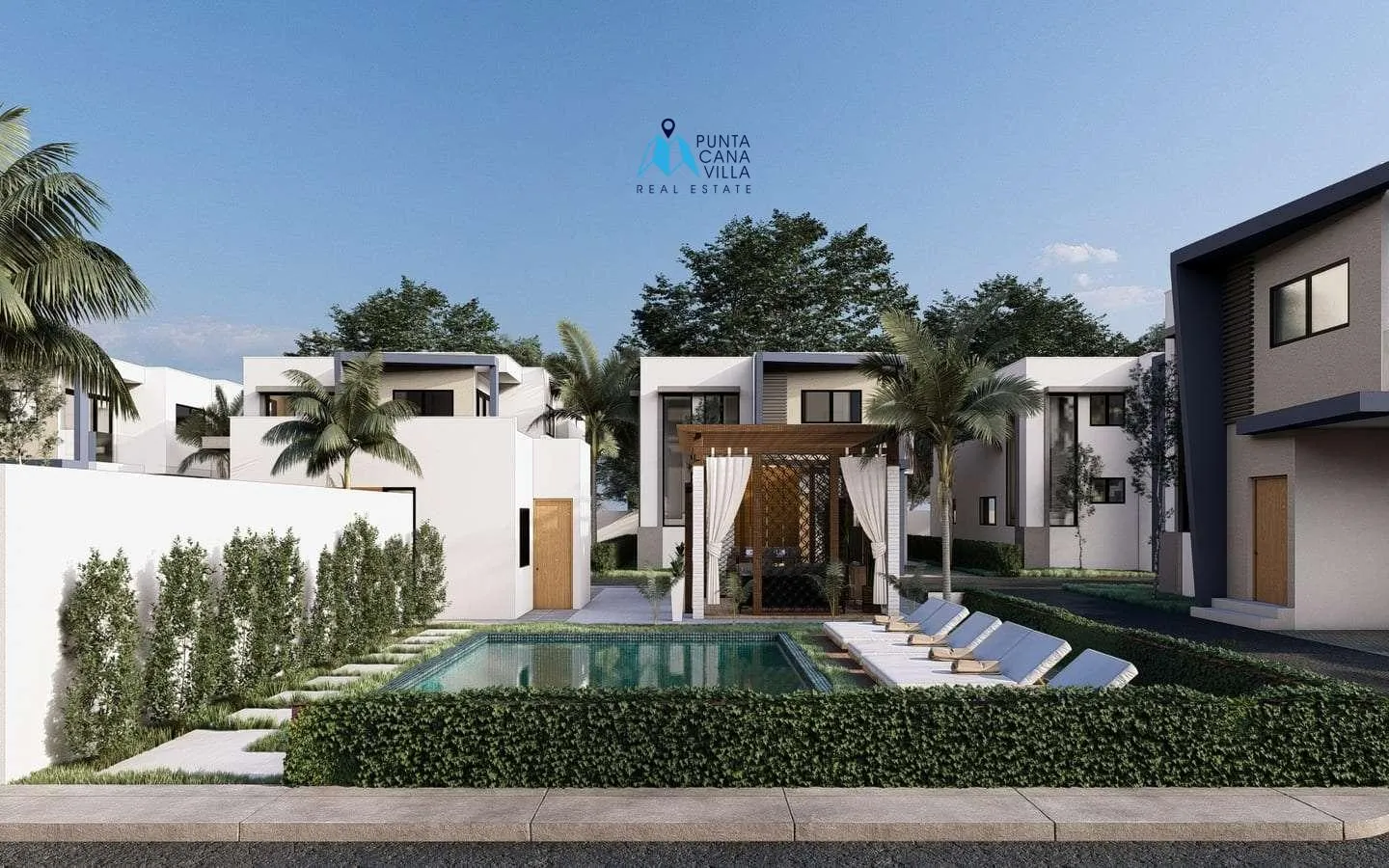 Sky Residences: Casa independiente de tres habitaciones en venta en White Sands Golf & Beach Resort