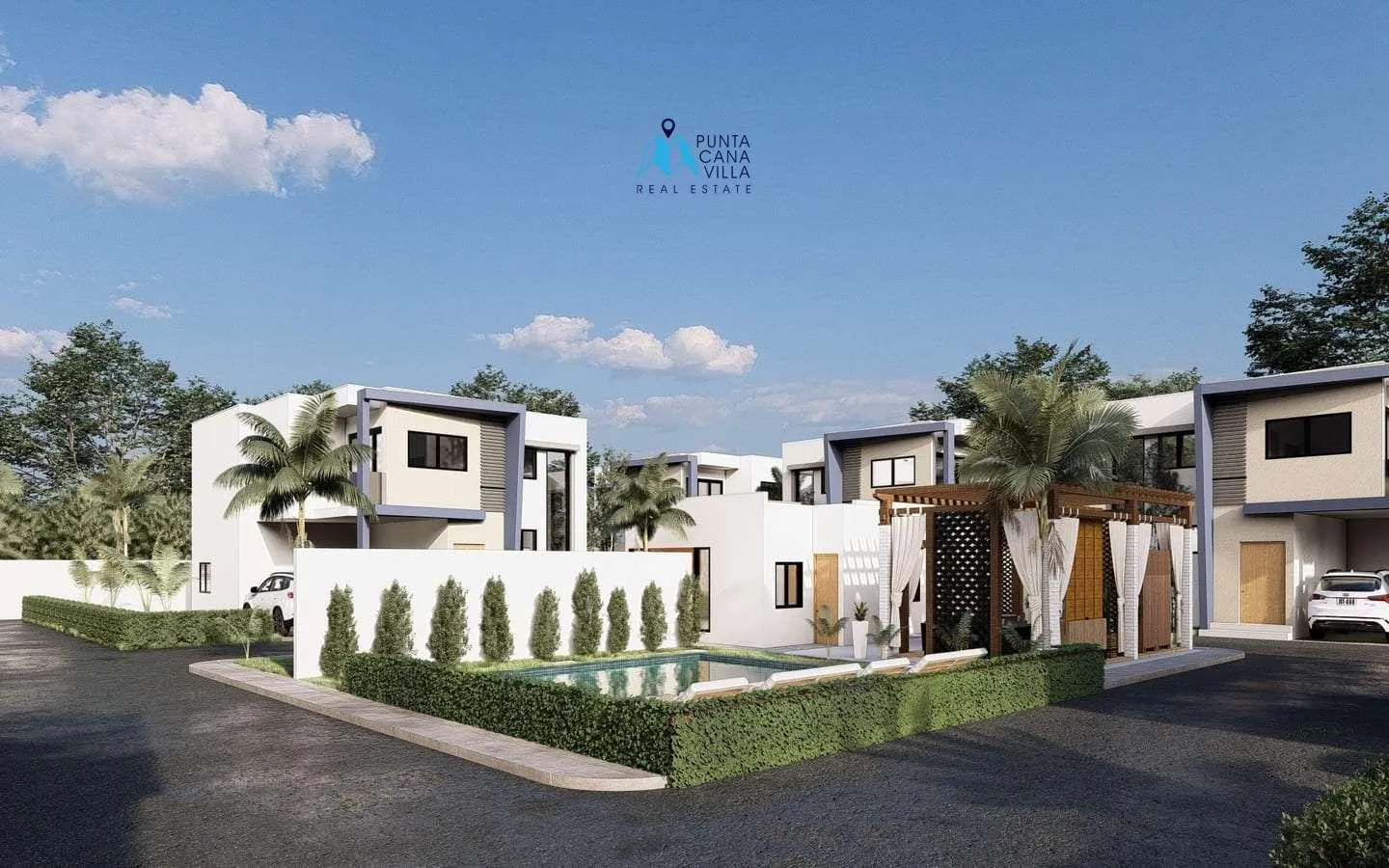 Sky Residences: Casa independiente de tres habitaciones en venta en White Sands Golf & Beach Resort
