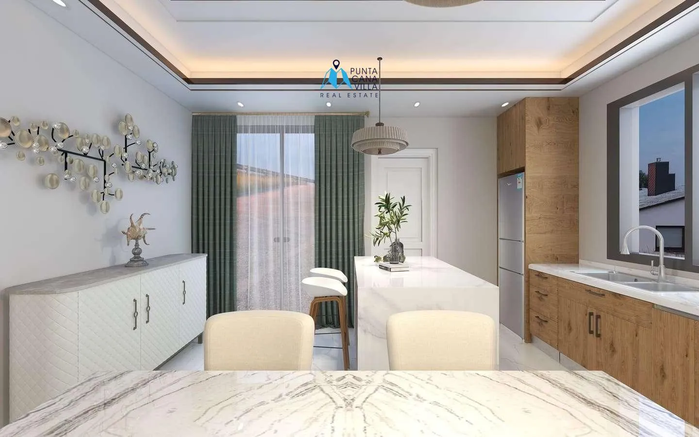Sky Residences: Casa independiente de tres habitaciones en venta en White Sands Golf & Beach Resort