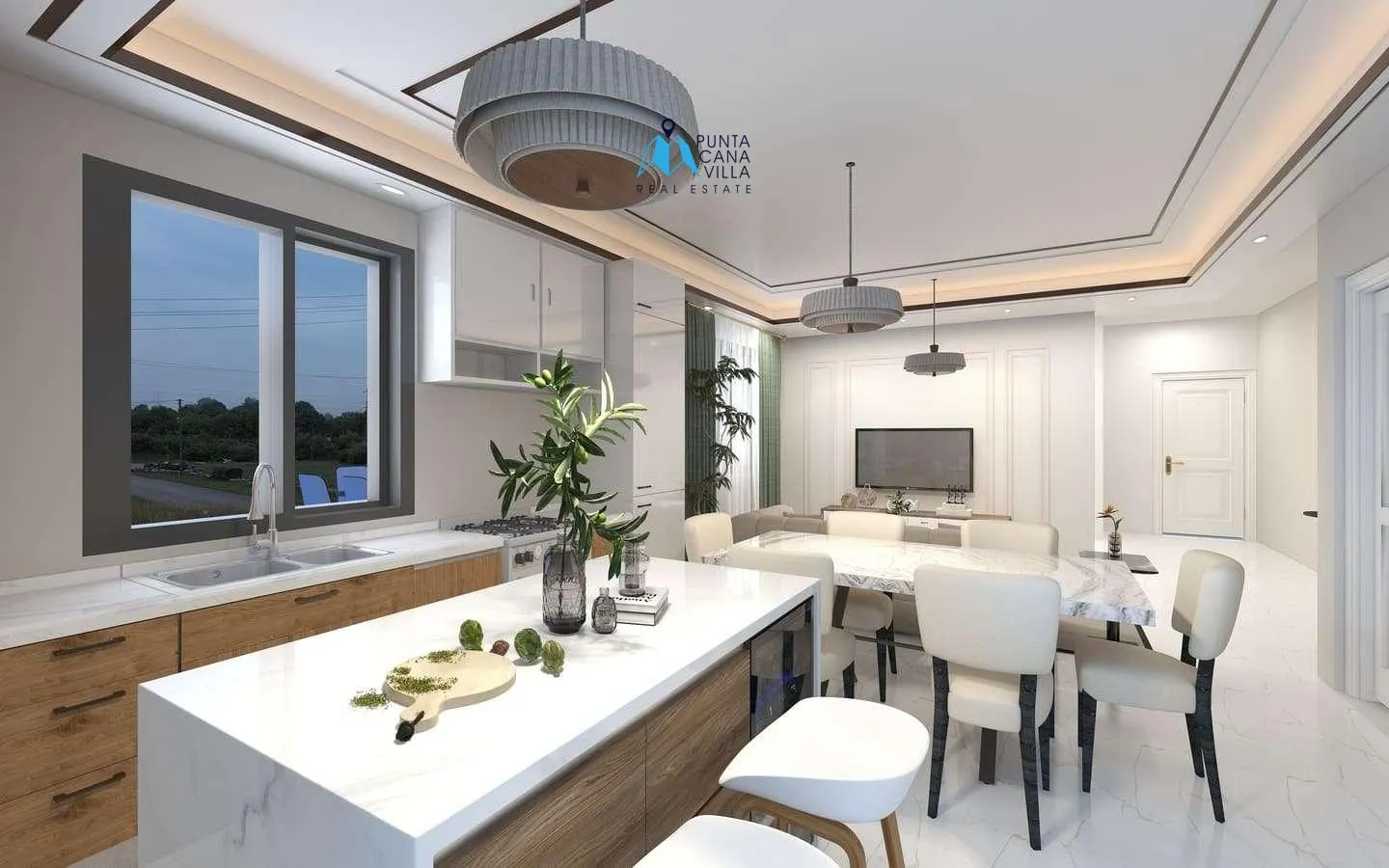 Sky Residences: Casa independiente de tres habitaciones en venta en White Sands Golf & Beach Resort