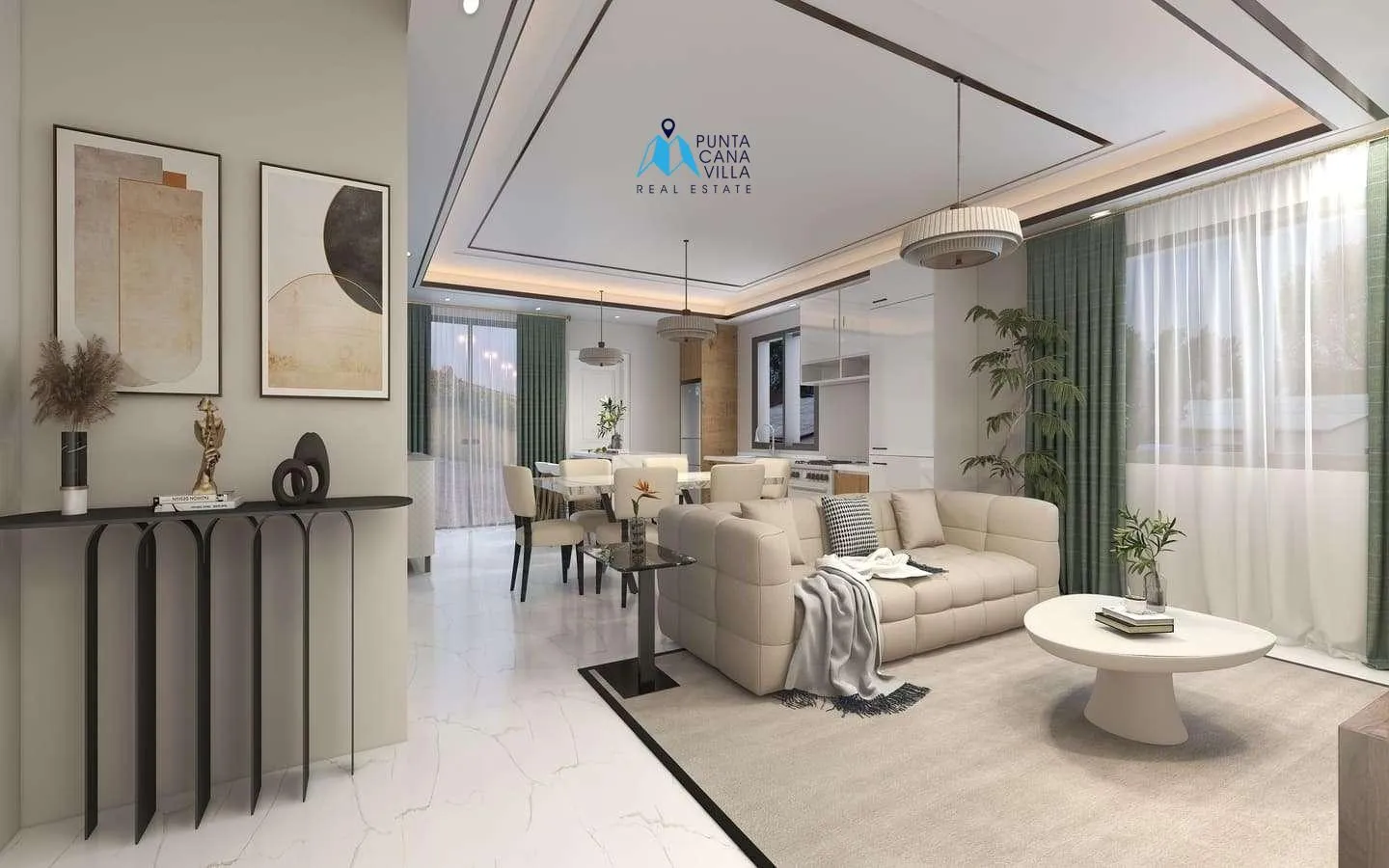 Sky Residences: Casa independiente de tres habitaciones en venta en White Sands Golf & Beach Resort