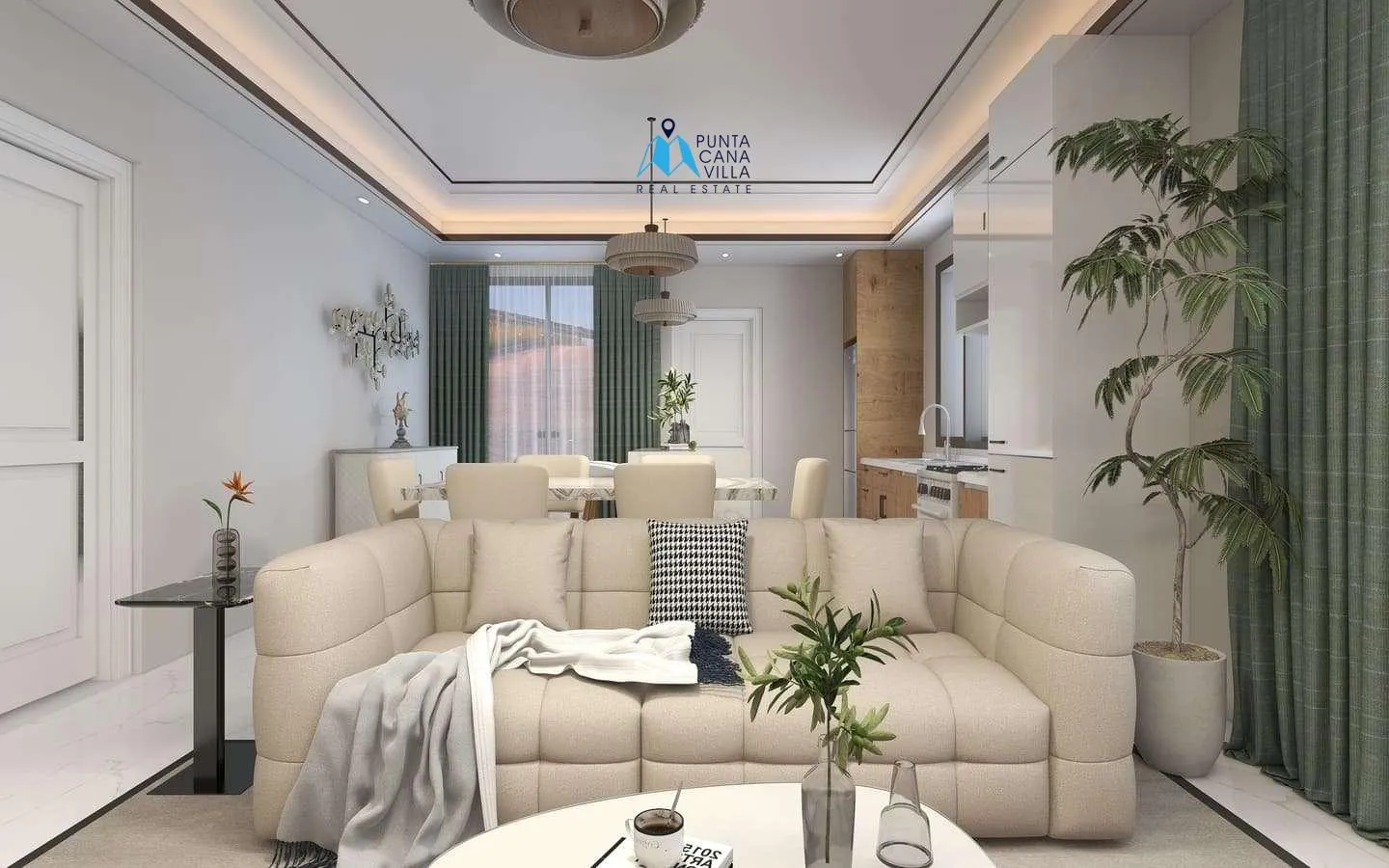 Sky Residences: Casa independiente de tres habitaciones en venta en White Sands Golf & Beach Resort