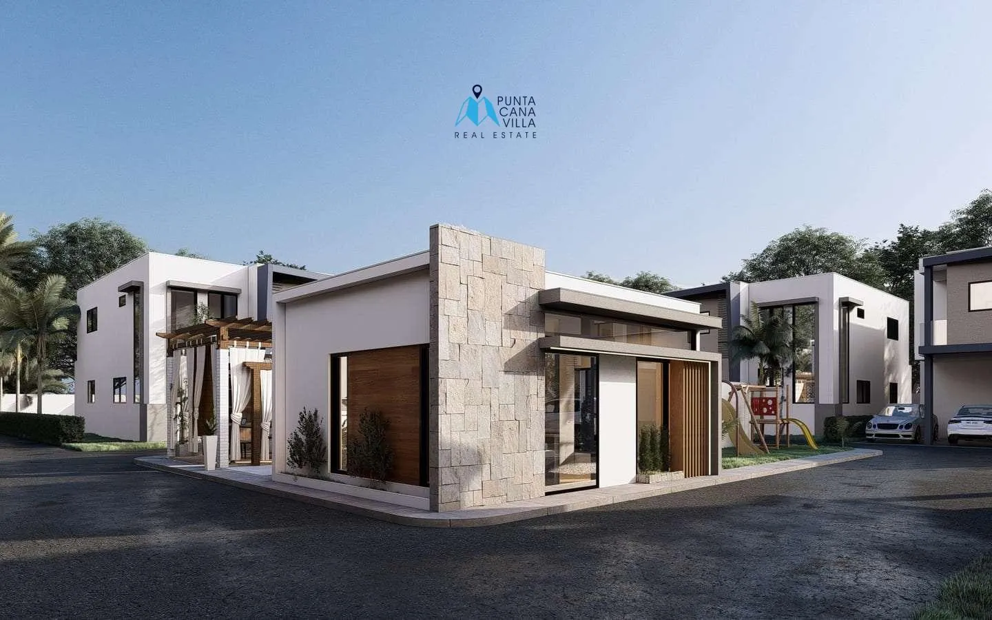 Sky Residences: Casa independiente de tres habitaciones en venta en White Sands Golf & Beach Resort