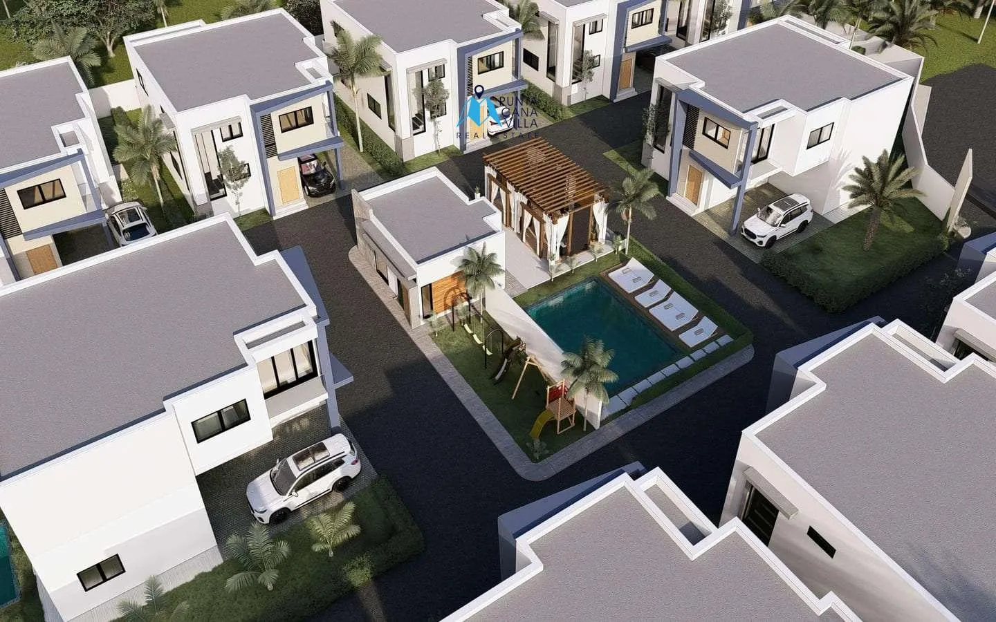 Sky Residences: Casa independiente de tres habitaciones en venta en White Sands Golf & Beach Resort