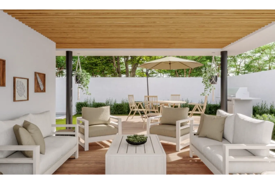 ID , Palmarena Residences Elegant Three Bedroom Villa for Sale in Punta Cana with Expansive Living Spaces ()