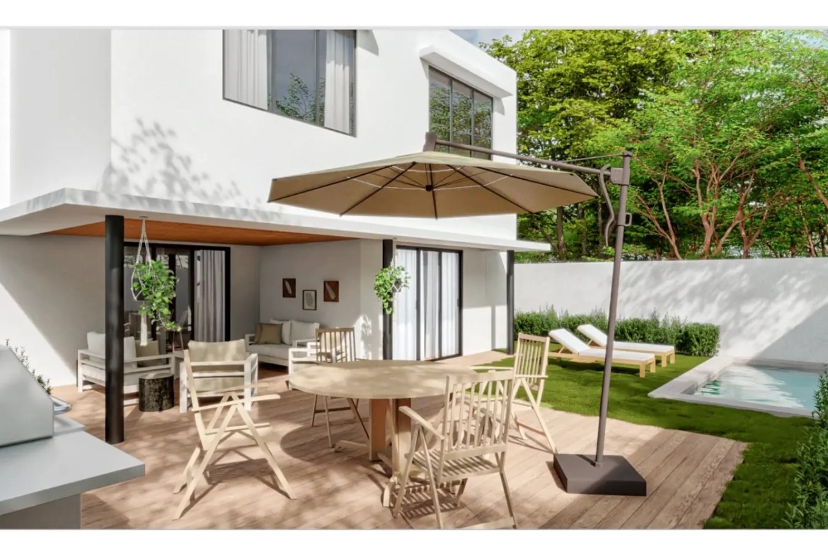 Palmarena Residences: Amplios Tres Habitaciones Villa en Venta en Punta Cana con Exuberantes Espacios Verdes