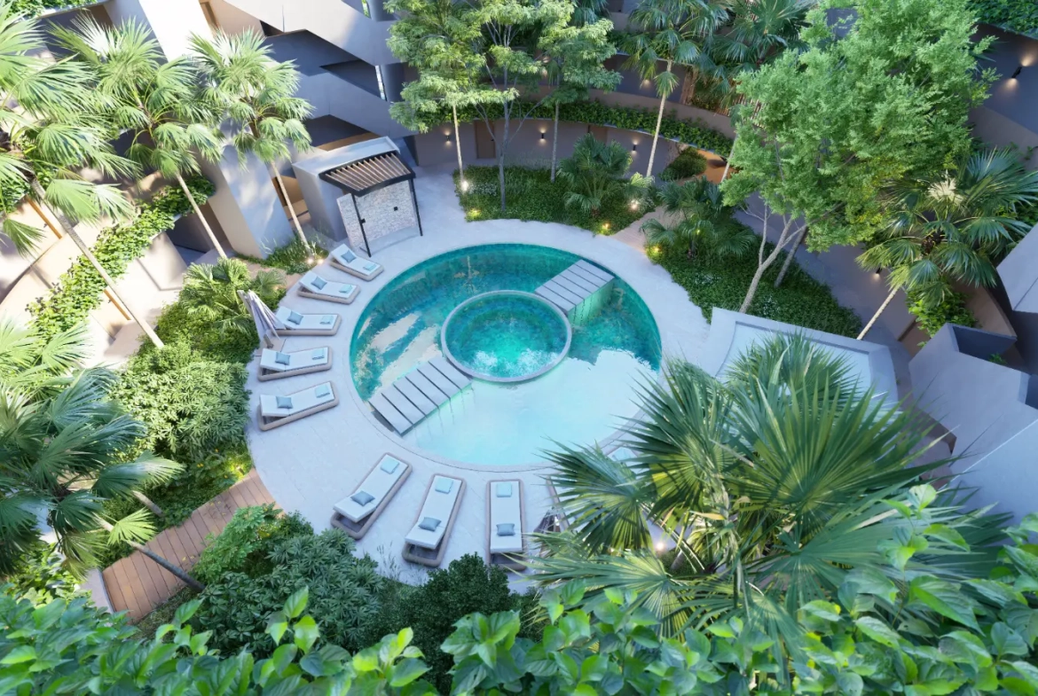 Residencias COA: Elegante Apartamento de Dos Dormitorios en Venta en Ciudad Las Canas, Cap Cana