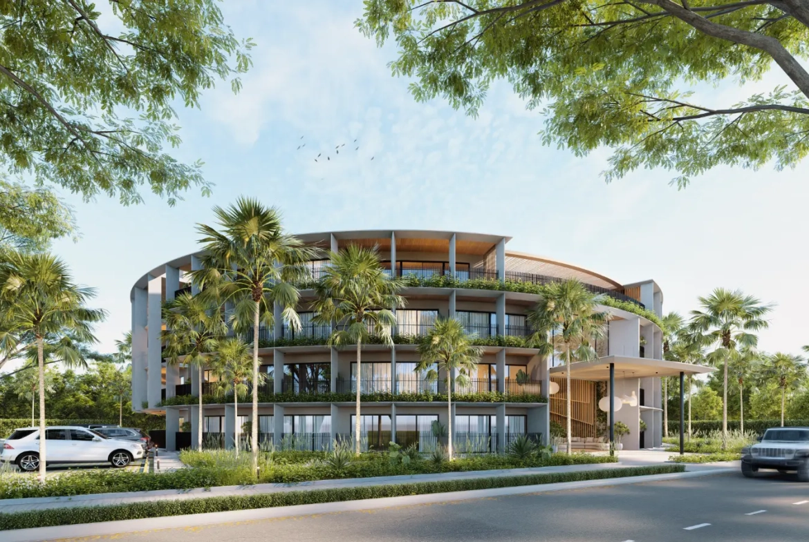 Residencias COA: Apartamento de un dormitorio en venta en Ciudad Las Canas, Cap Cana