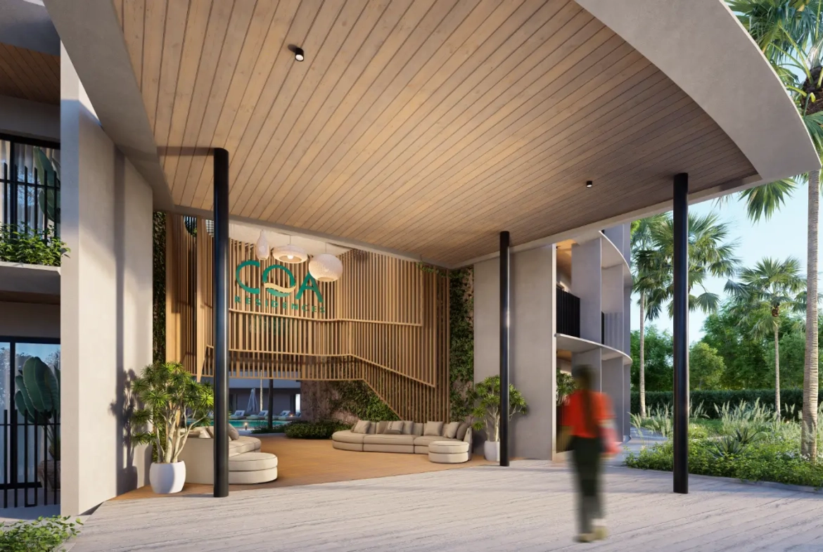 Residencias COA: Apartamento de un dormitorio en venta en Ciudad Las Canas, Cap Cana