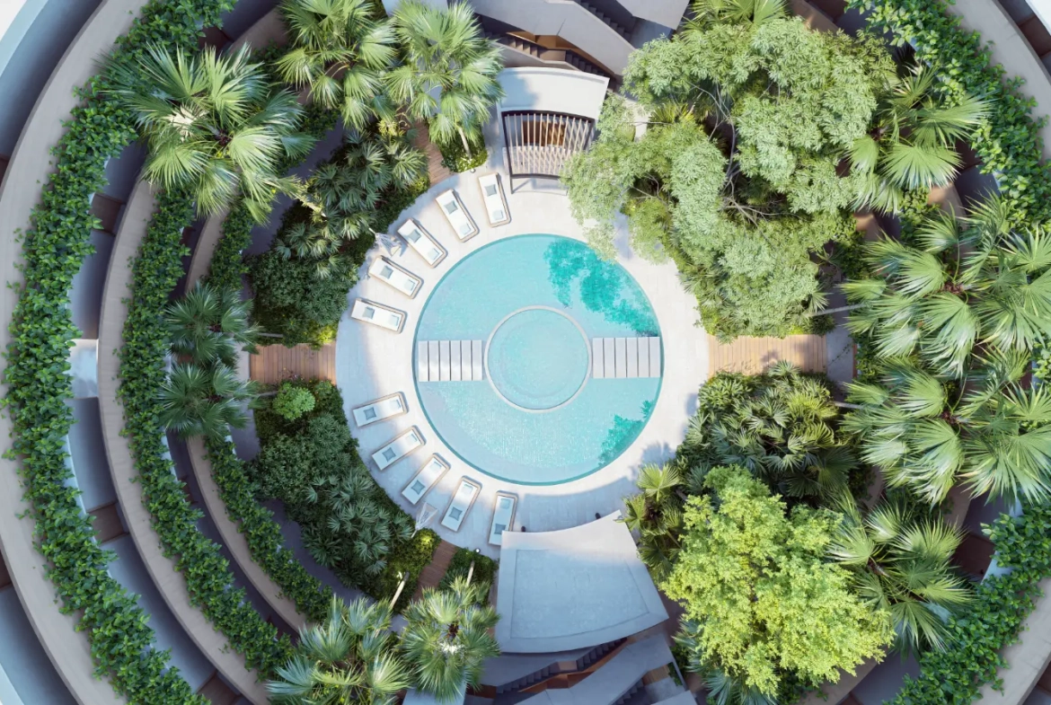 Residencias COA: Apartamento de un dormitorio en venta en Ciudad Las Canas, Cap Cana