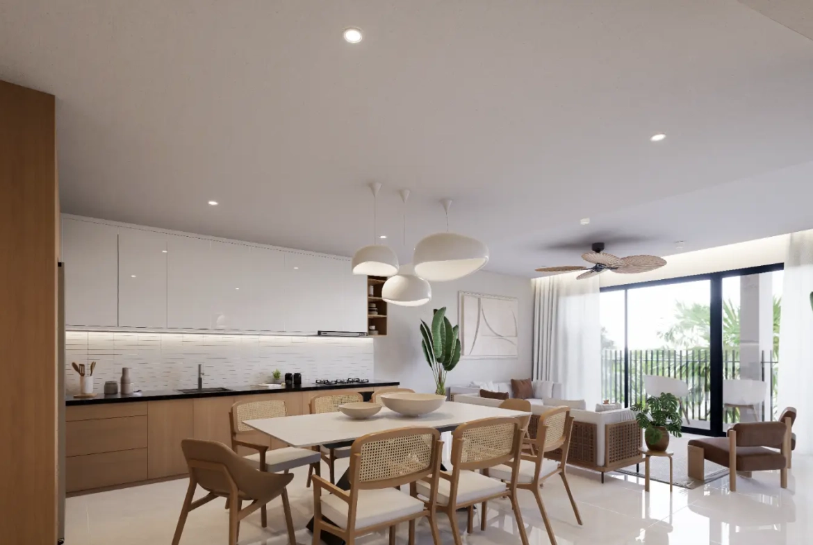 Residencias COA: Apartamento de un dormitorio en venta en Ciudad Las Canas, Cap Cana