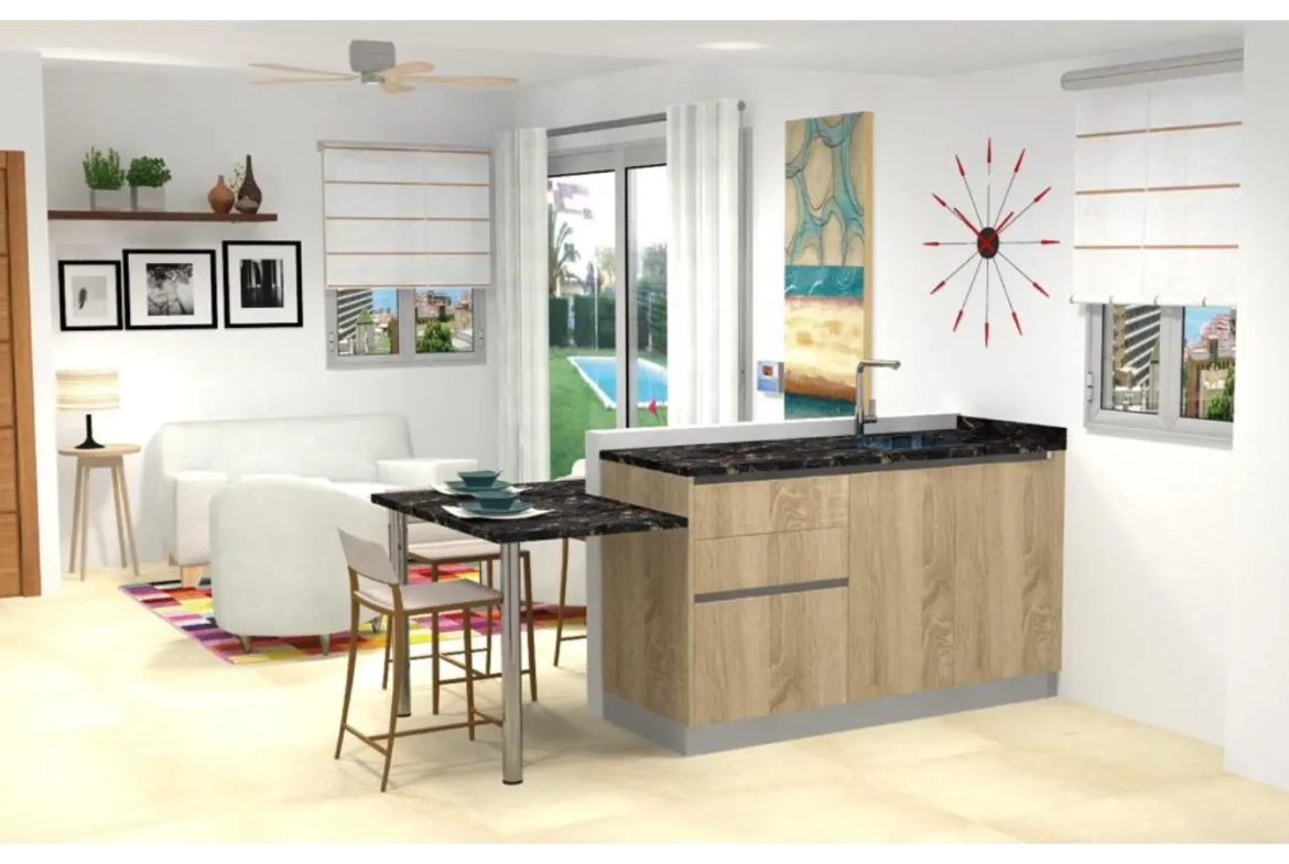 ID , Serena Village One Bedroom Apartment for Sale in Punta Cana with Pool Area ()