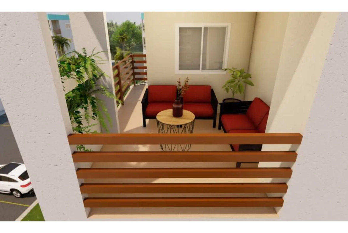 ID , Serena Village One Bedroom Apartment for Sale in Punta Cana with Pool Area ()