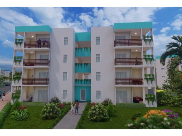 ID , Serena Village One Bedroom Apartment for Sale in Punta Cana with Pool Area ()