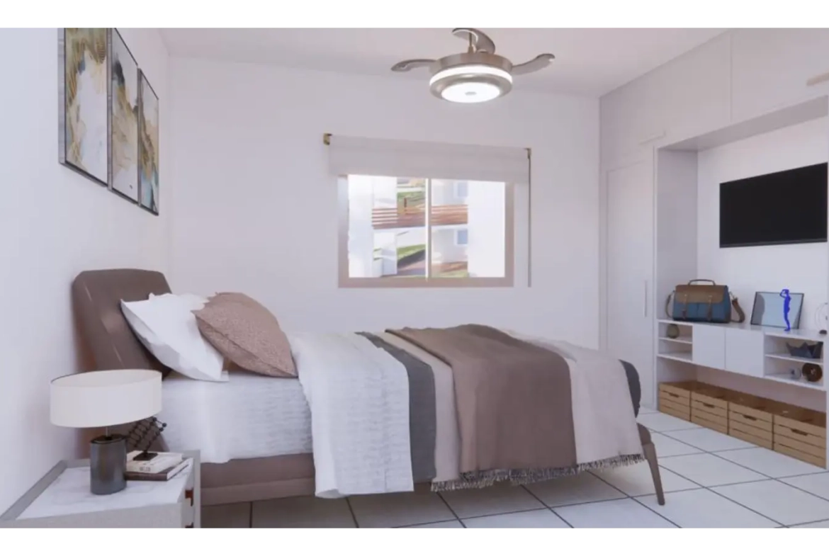 ID , Serena Village One Bedroom Apartment for Sale in Punta Cana with Pool Area ()