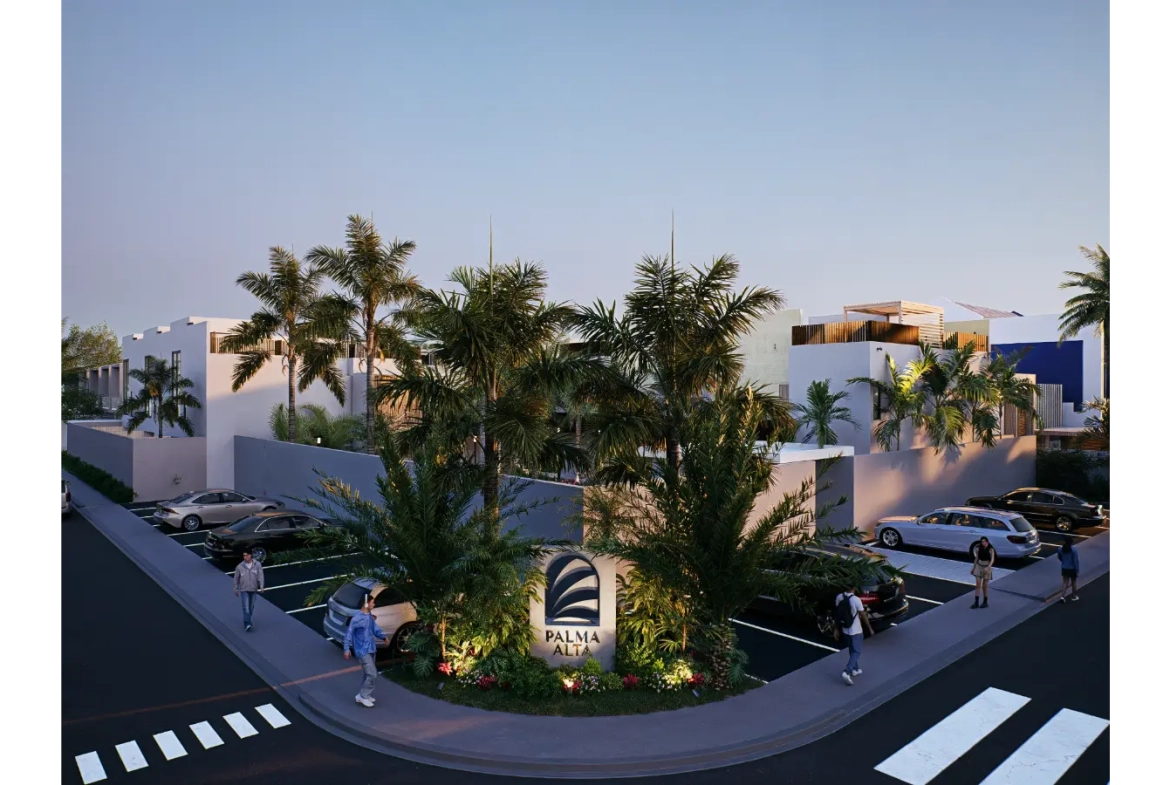 ID , Palma Alta Apartamento de dos habitaciones en venta en Bavaro, Punta Cana con Jacuzzi ()