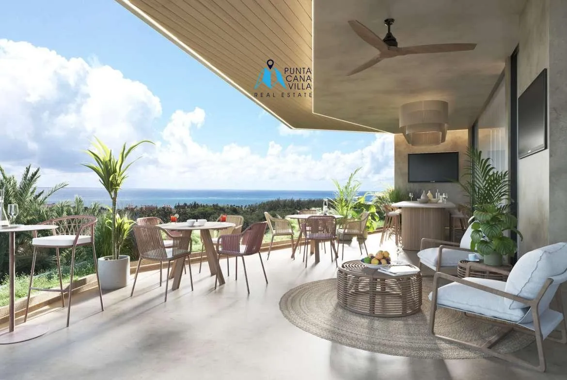The Gem Two Bedroom Penthouse For Sale In Cap Cana With Maids Room ()