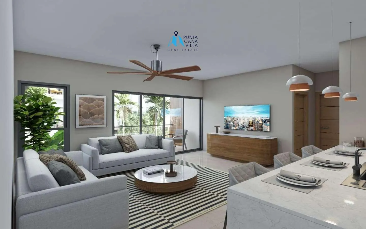 Pion Residences: Penthouse De Dos Dormitorios En Venta En Verón, Punta Cana
