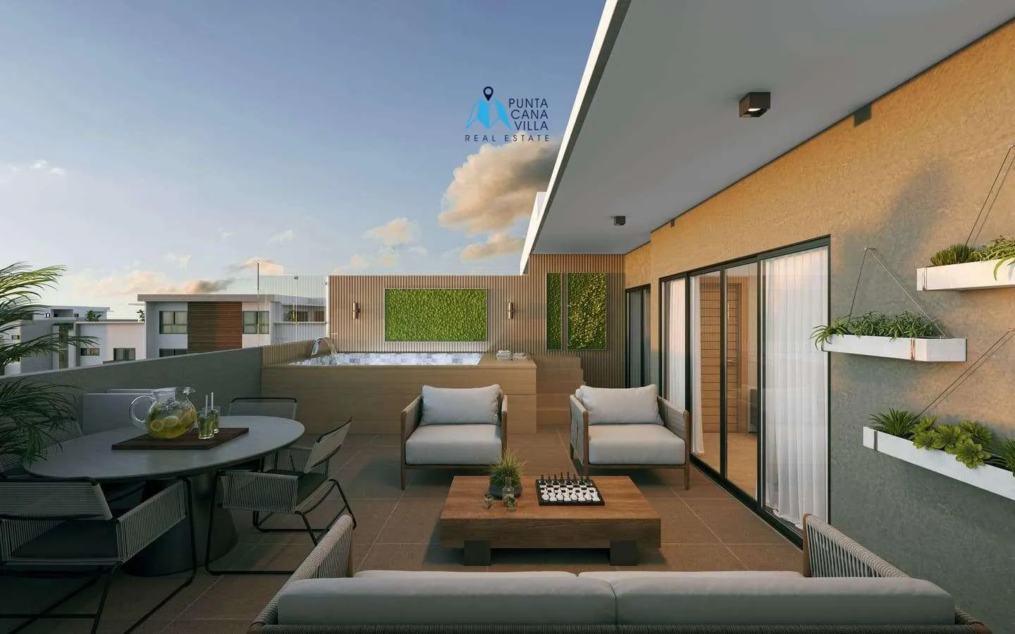 Pion Residences: Penthouse De Dos Dormitorios En Venta En Verón, Punta Cana