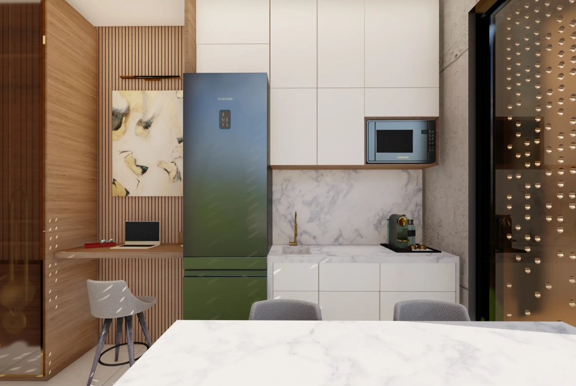 🏙️ Palace Suites : Appartement entièrement meublé d’une chambre à coucher à vendre dans le centre-ville de Punta Cana