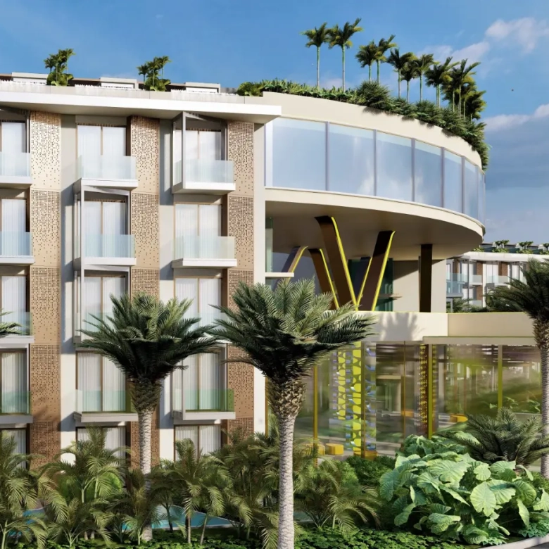 ID , Palace Suites One Bedroom Penthouse for Sale in Downtown Punta Cana with Terrace ()