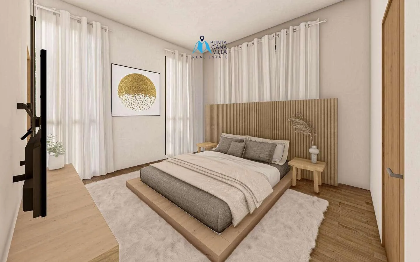 Arberella: Villa independiente de tres habitaciones en venta en Vista Cana
