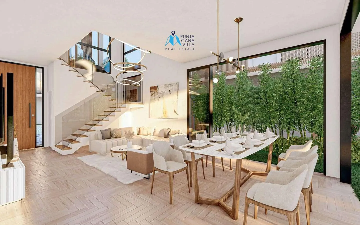 Arberella: Villa independiente de tres habitaciones en venta en Vista Cana