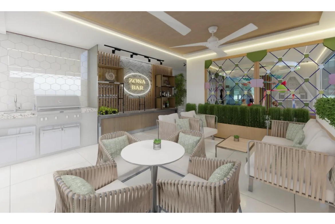 ID , Ocean View Three Bedroom Apartment for Sale at Terrazas de Ramses, Santo Domingo ()