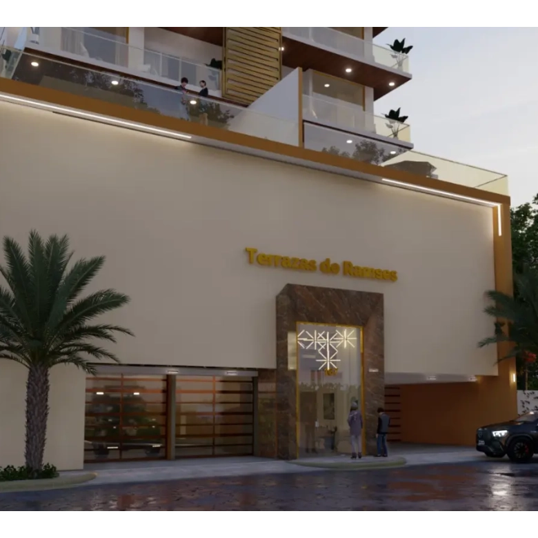 ID , Terrazas de Ramses, Two Bedroom Apartment for Sale in Santo Domingo with Ocean Views ()