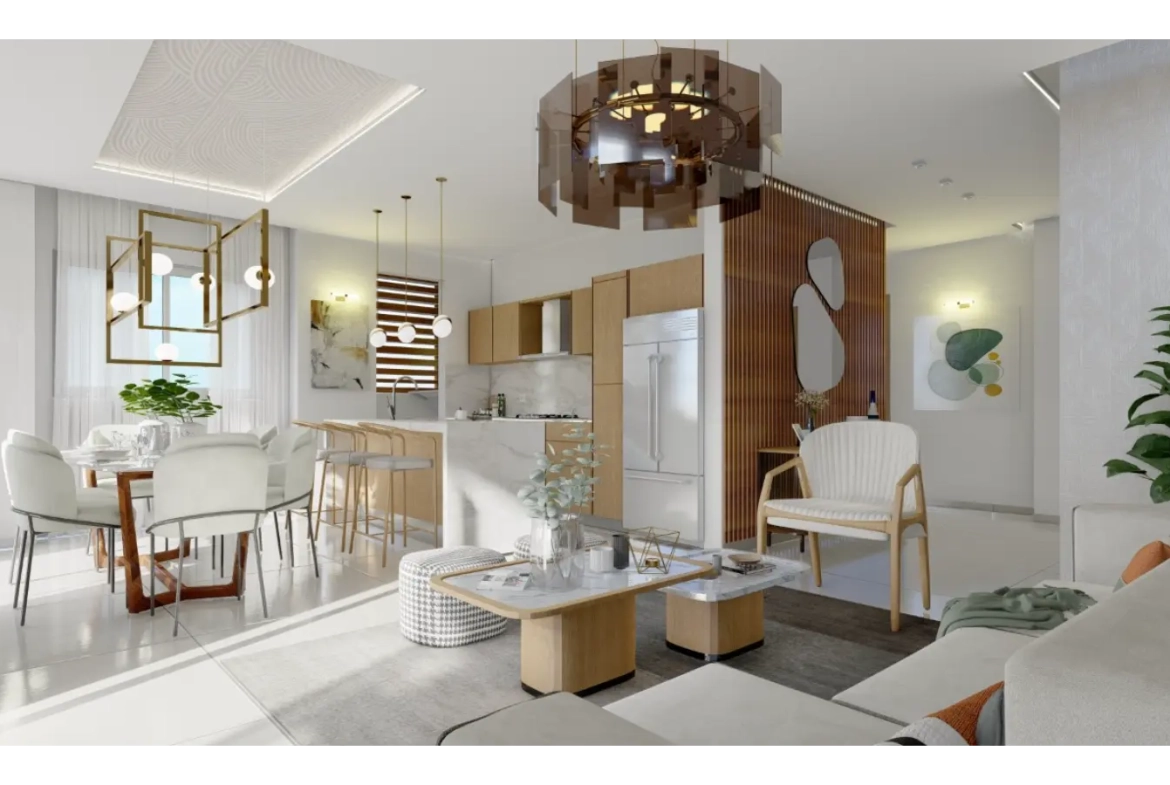 ID , Terrazas de Ramses, Two Bedroom Apartment for Sale in Santo Domingo with Ocean Views ()