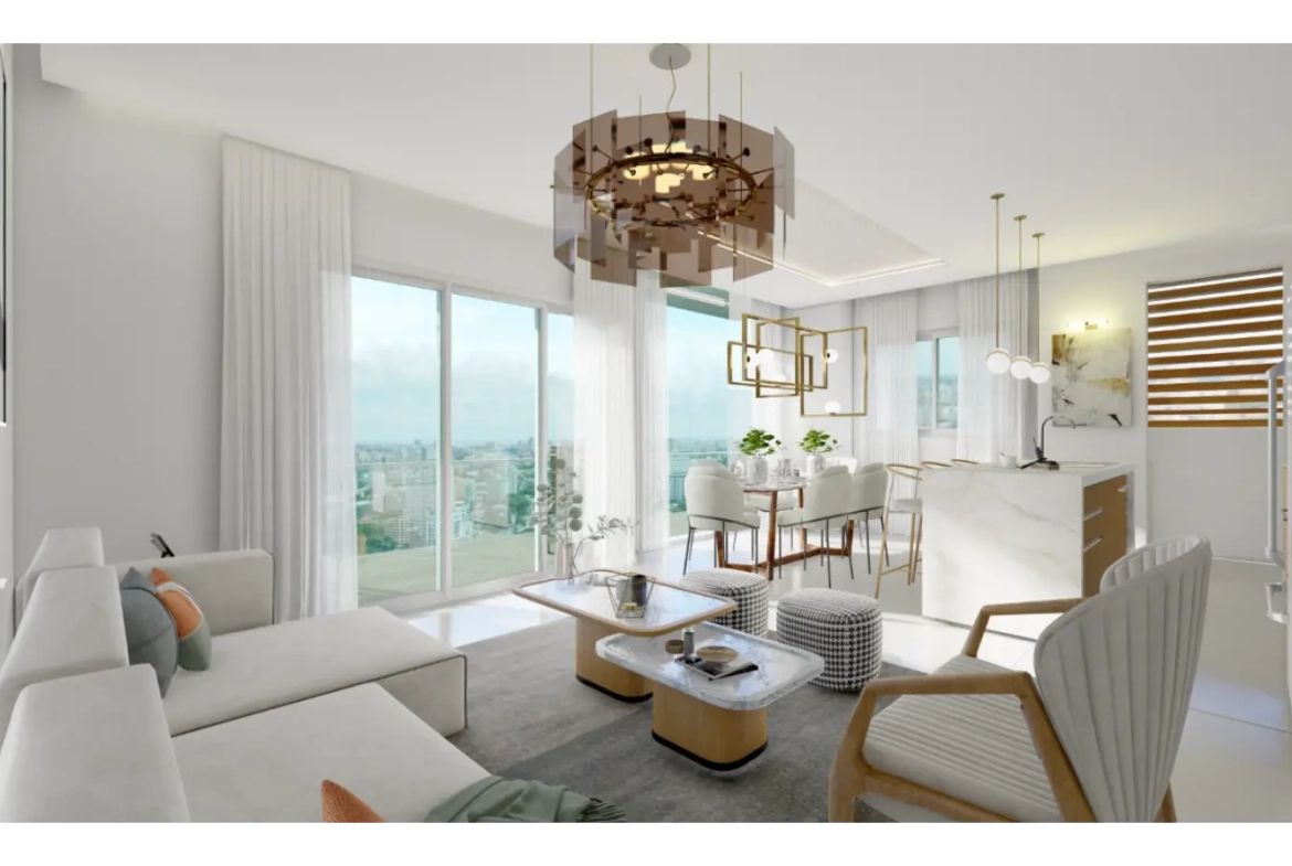 ID , Terrazas de Ramses, Two Bedroom Apartment for Sale in Santo Domingo with Ocean Views ()
