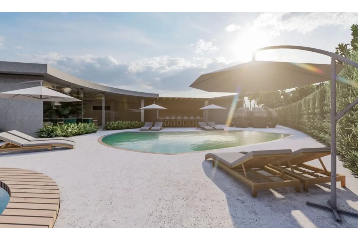 Terreno en venta en el pueblo Alta Vista de Punta Cana: comunidad segura y cerrada
