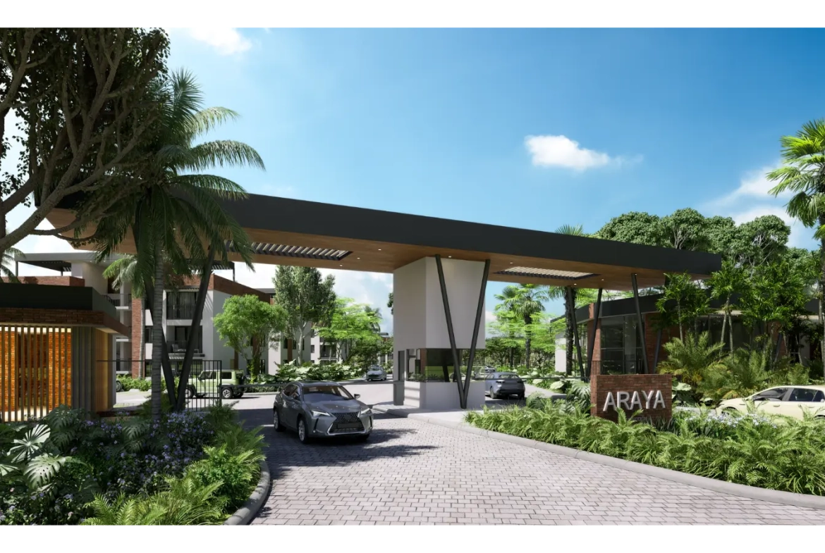 Araya Residences: Apartamento de dos habitaciones en venta en Punta Cana con balcón