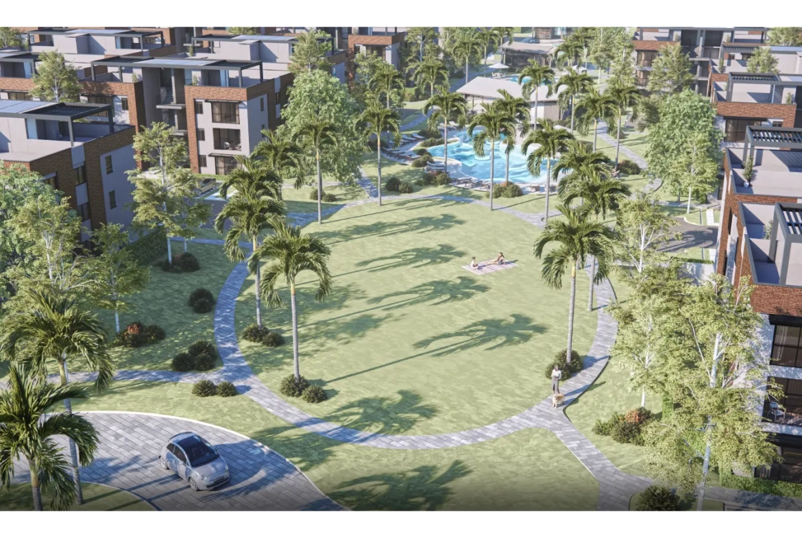 Araya Residences: Apartamento de dos habitaciones en venta en Punta Cana con balcón