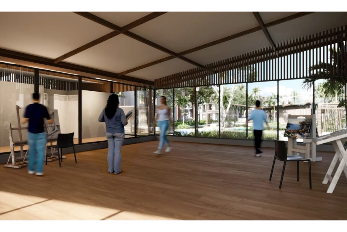 Araya Residences: Apartamento de dos habitaciones en venta en Punta Cana con balcón