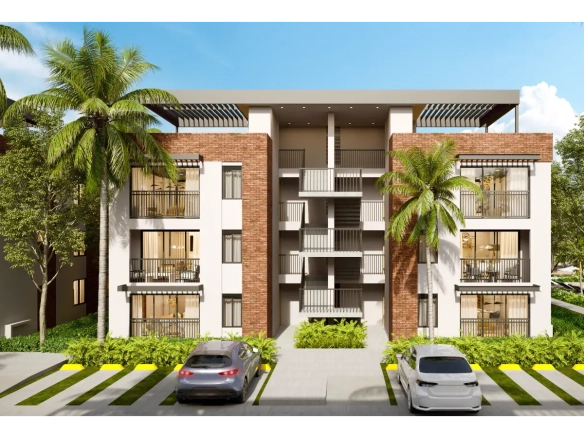 ID , Araya Residences Two Bedroom Apartment for Sale in Punta Cana with Balcony ()
