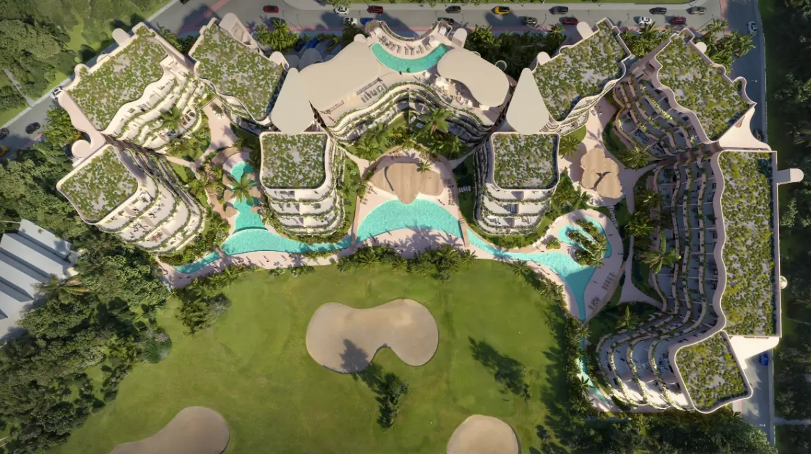 ID , Stylish Two Bedroom Apartment for Sale at Sun Garden, Coral Golf Resort – Punta Cana ()