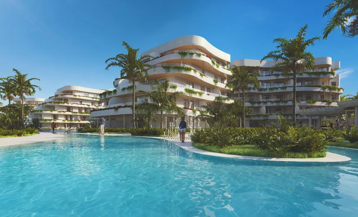 ID , Stylish Two Bedroom Apartment for Sale at Sun Garden, Coral Golf Resort – Punta Cana ()