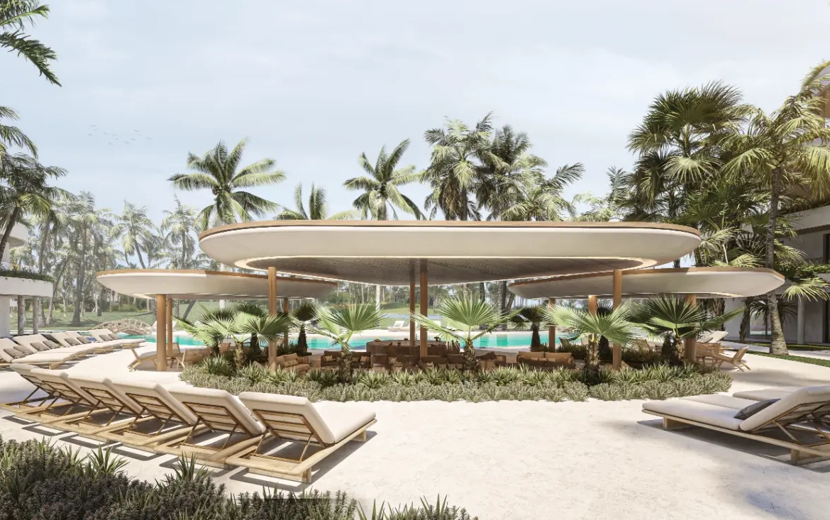 ID , Stylish Two Bedroom Apartment for Sale at Sun Garden, Coral Golf Resort – Punta Cana ()