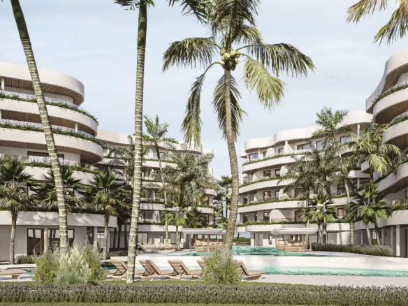 ID , Stylish Two Bedroom Apartment for Sale at Sun Garden, Coral Golf Resort – Punta Cana ()