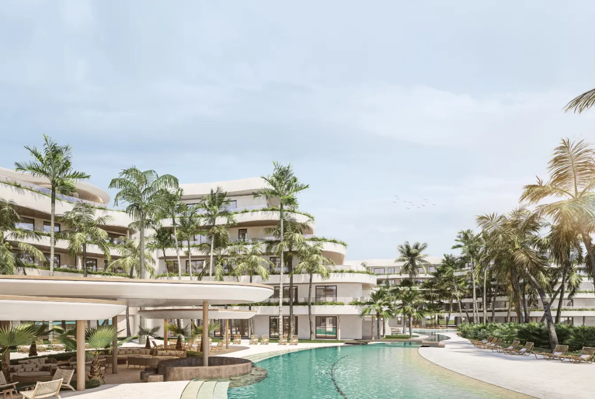 Jardín del Sol: Apartamento de un dormitorio en venta en Coral Golf Resort, Punta Cana
