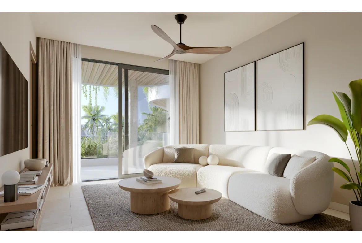 Jardín del Sol: Apartamento de un dormitorio en venta en Coral Golf Resort, Punta Cana