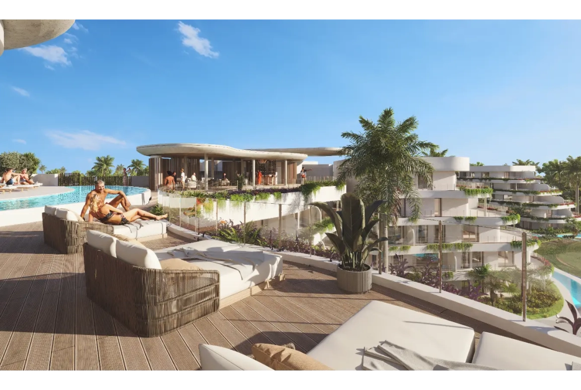 Jardín del Sol: Apartamento de un dormitorio en venta en Coral Golf Resort, Punta Cana