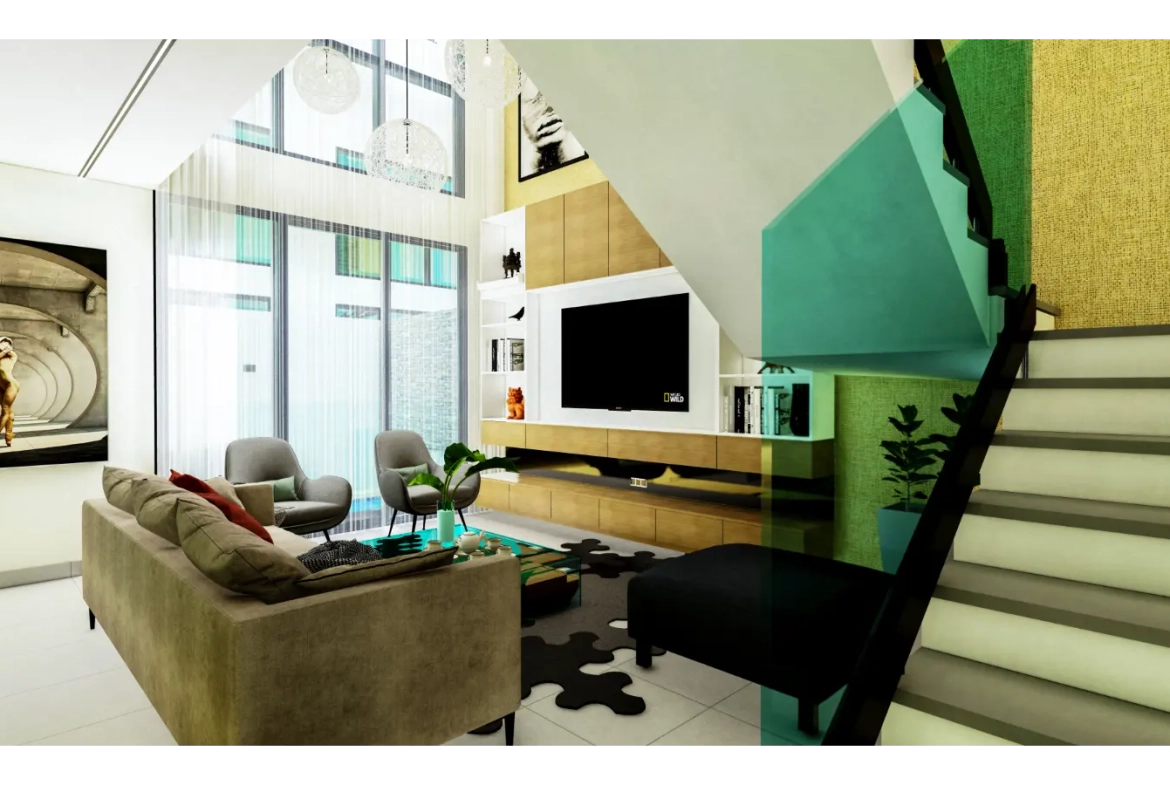 ID , Kings Crown Villas Three Bedroom Villa for Sale in Costa Cana, Punta Cana with Balcony ()