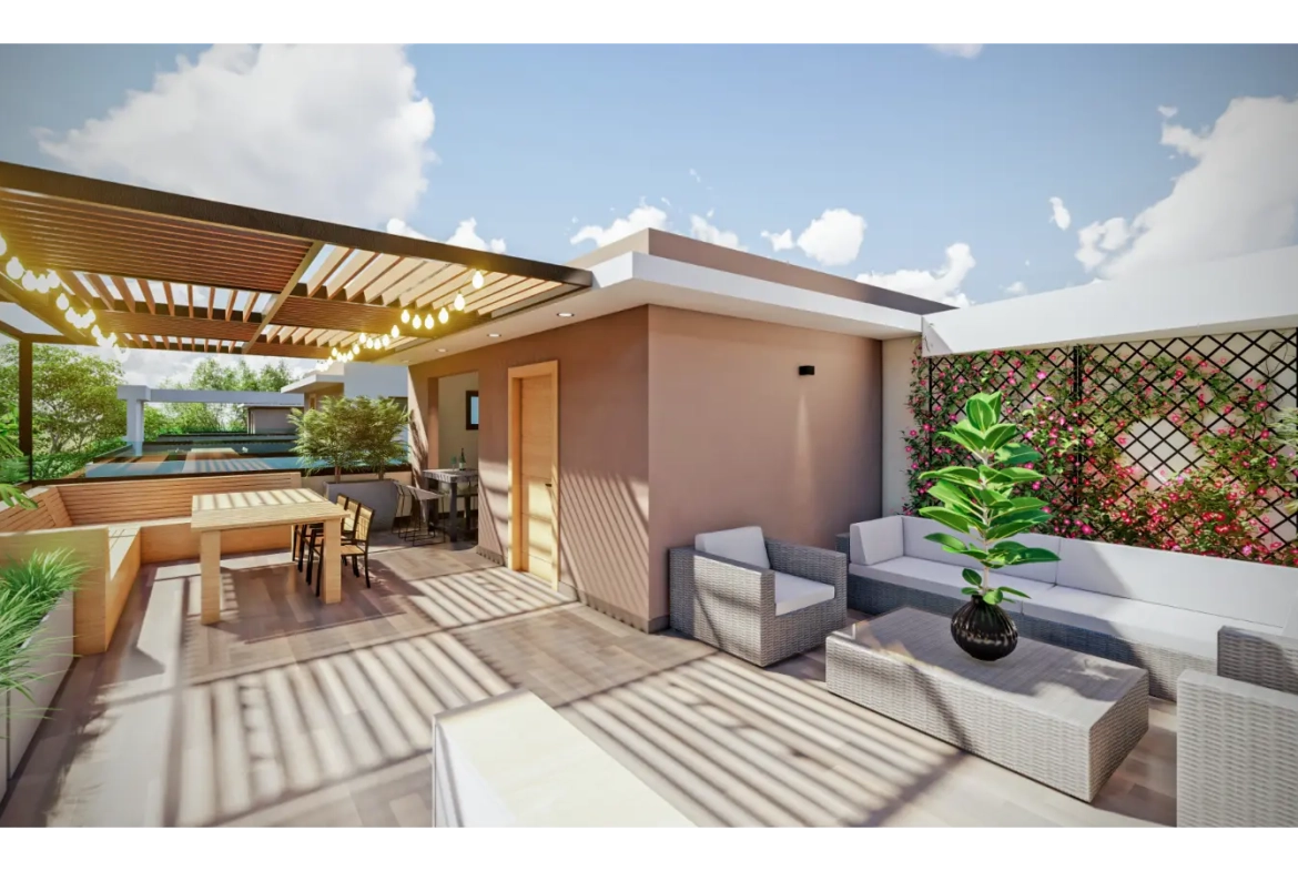 ID , Kings Crown Villas Three Bedroom Villa for Sale in Costa Cana, Punta Cana with Balcony ()