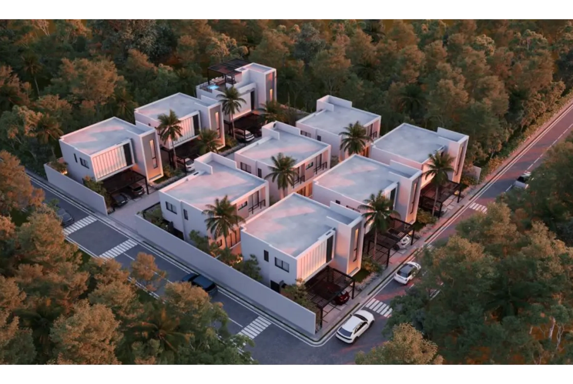 Villas Nove: Villa de tres habitaciones en venta en Costa Cana, Punta Cana