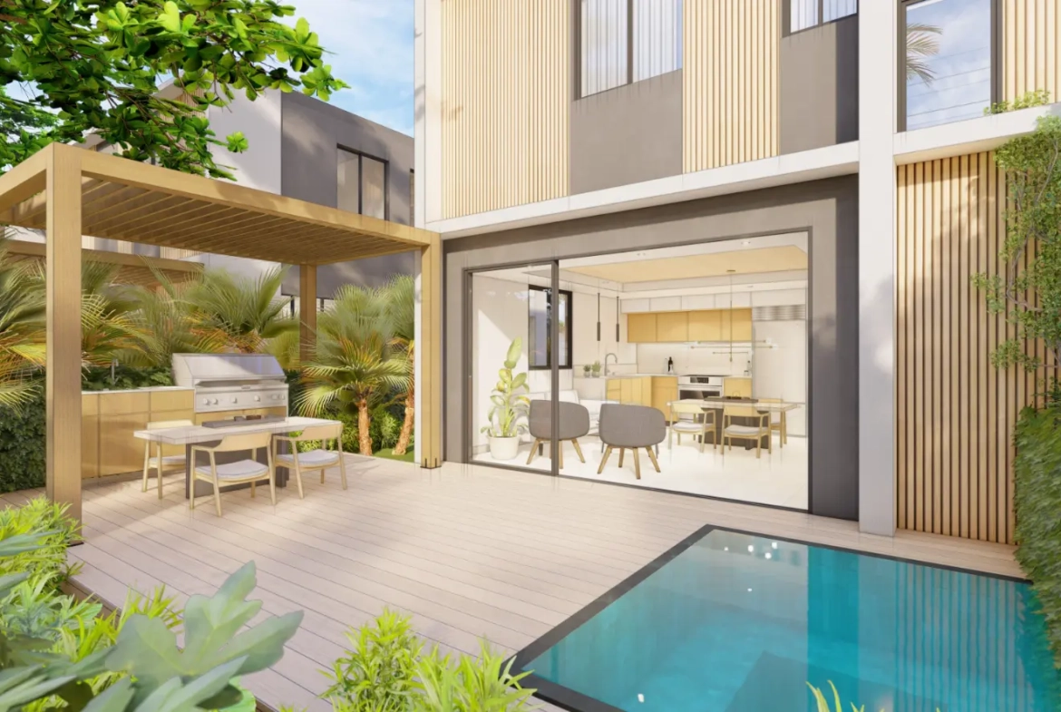 ID , Solemare Two Bedroom Duplex Villa for Sale in Punta Cana with Controlled Access ()