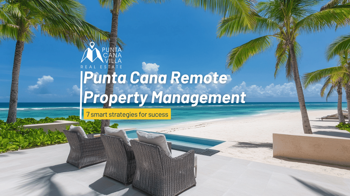 Modern furnished rental condo in Punta Cana with smart features managed remotely by international investor