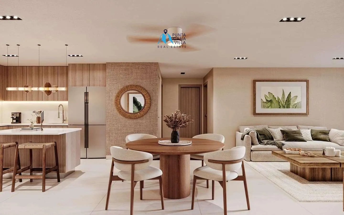 Andara: Apartamento de tres habitaciones en venta en Cap Cana
